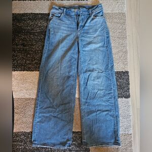American Eagle Wide Leg Jeans Size 4